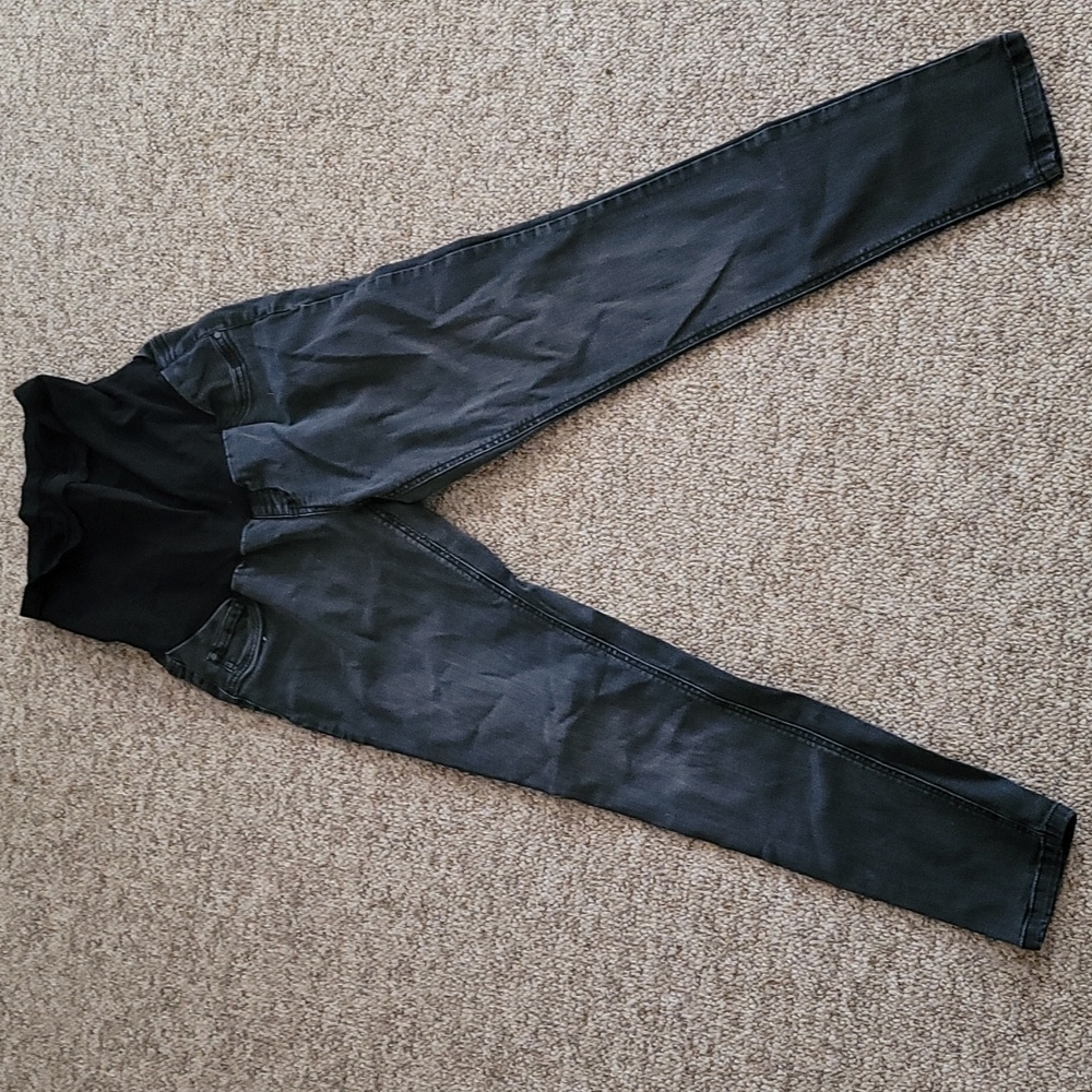 Dark Gray Maternity Jeans